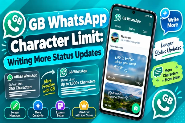 GB WhatsApp Character Limit: Writing More Status Updates